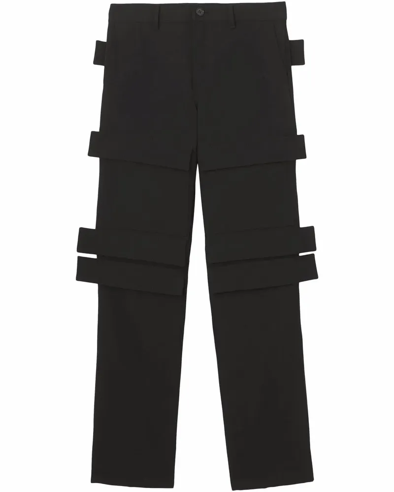 Burberry Cargohose mit Einsätzen - Schwarz Schwarz