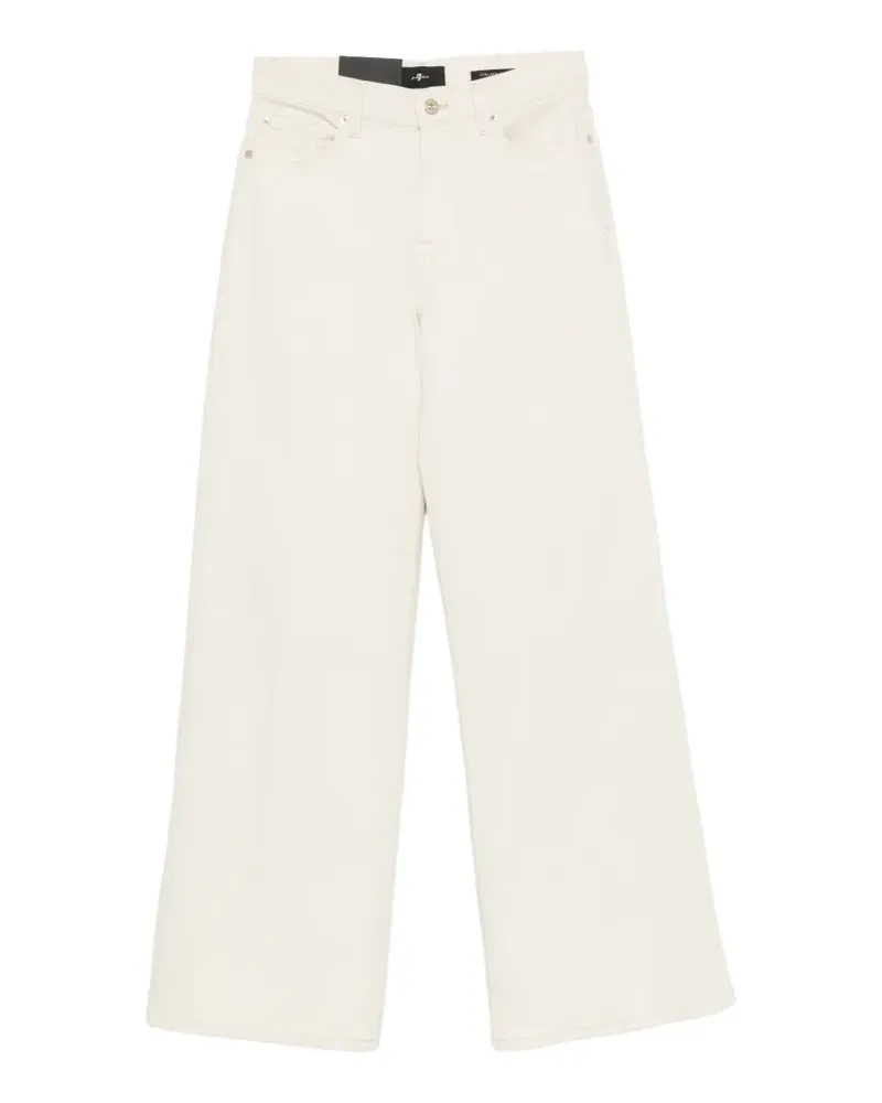 7 for all mankind Lotta button-fastening jeans - Nude Nude