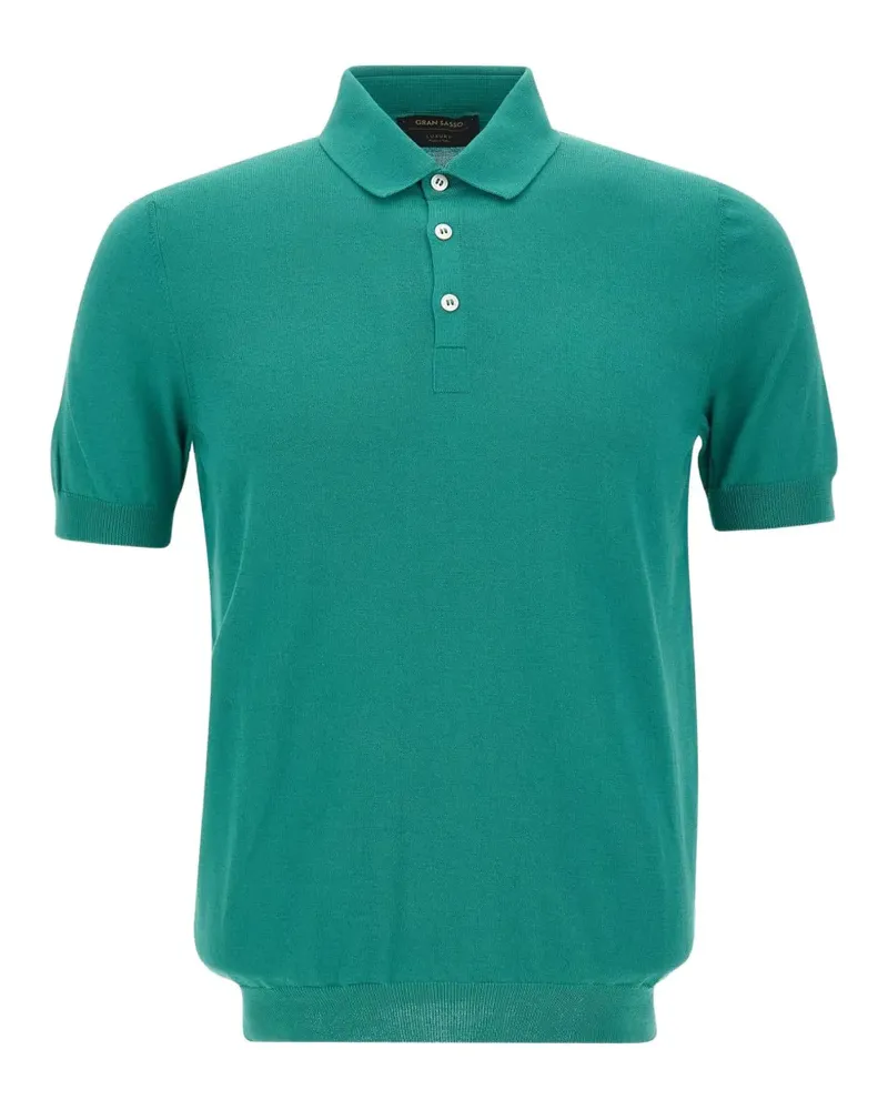 Gran Sasso Poloshirt mit kurzen Ärmeln - Grün Grün
