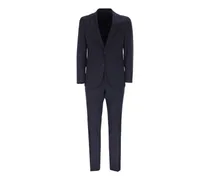 Einreihiger Anzug - Blau