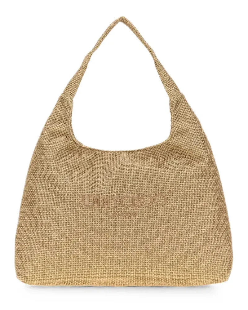 Jimmy Choo large Beach Diamond beach bag - Gold Gold