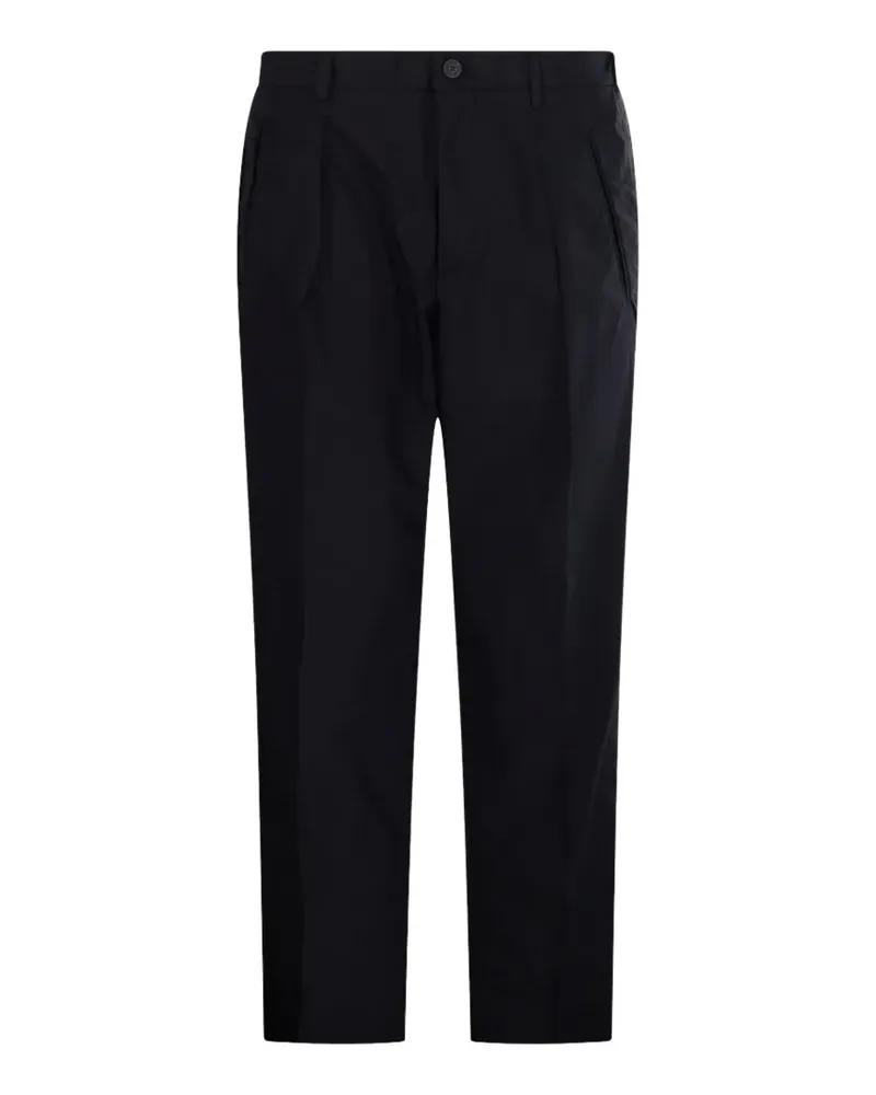 Entre Amis pleated trousers - Schwarz Schwarz