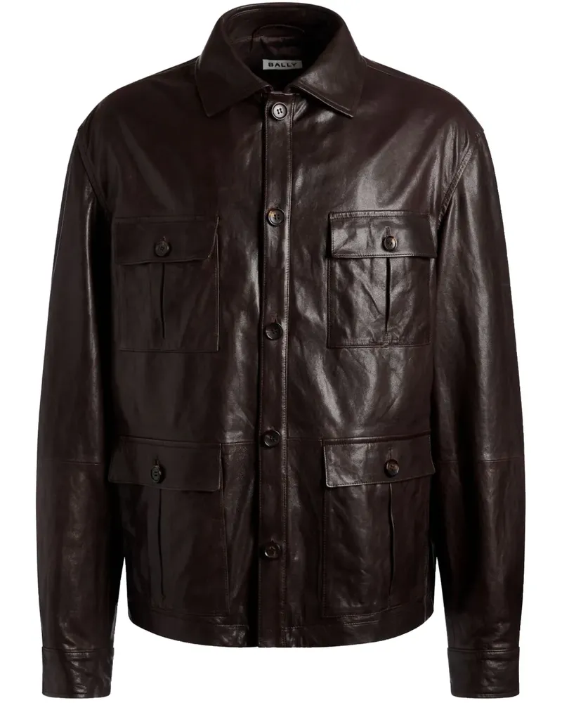 Bally Saharan Jacke Braun