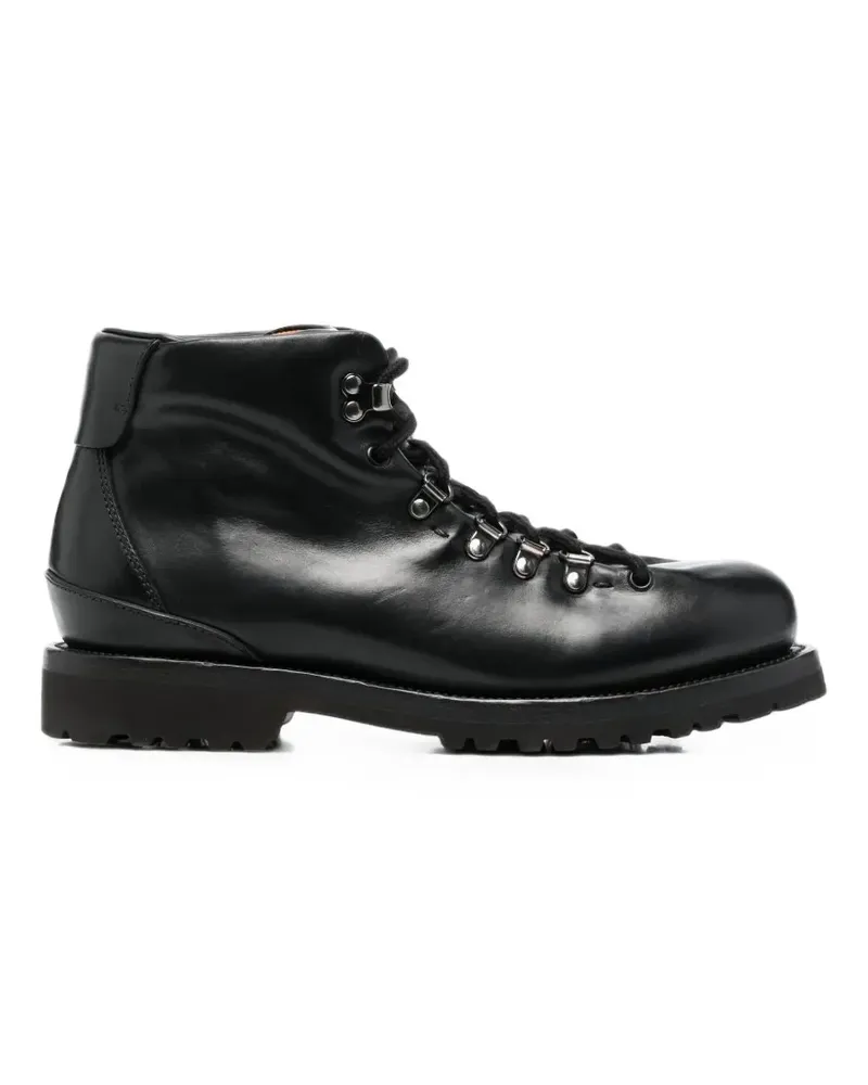 Buttero Knöchelhohe Schnürstiefel - Schwarz Schwarz