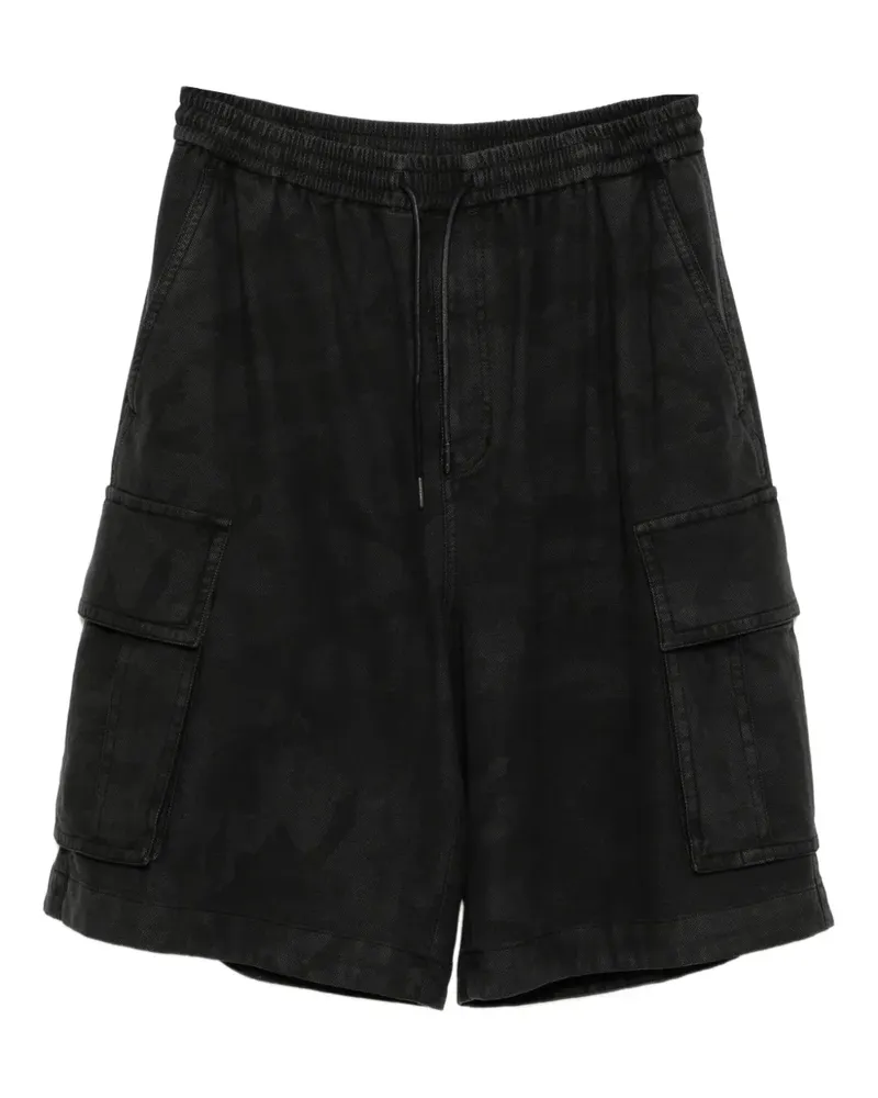 JUUN.J Cargo-Shorts mit mehreren Taschen - Schwarz Schwarz