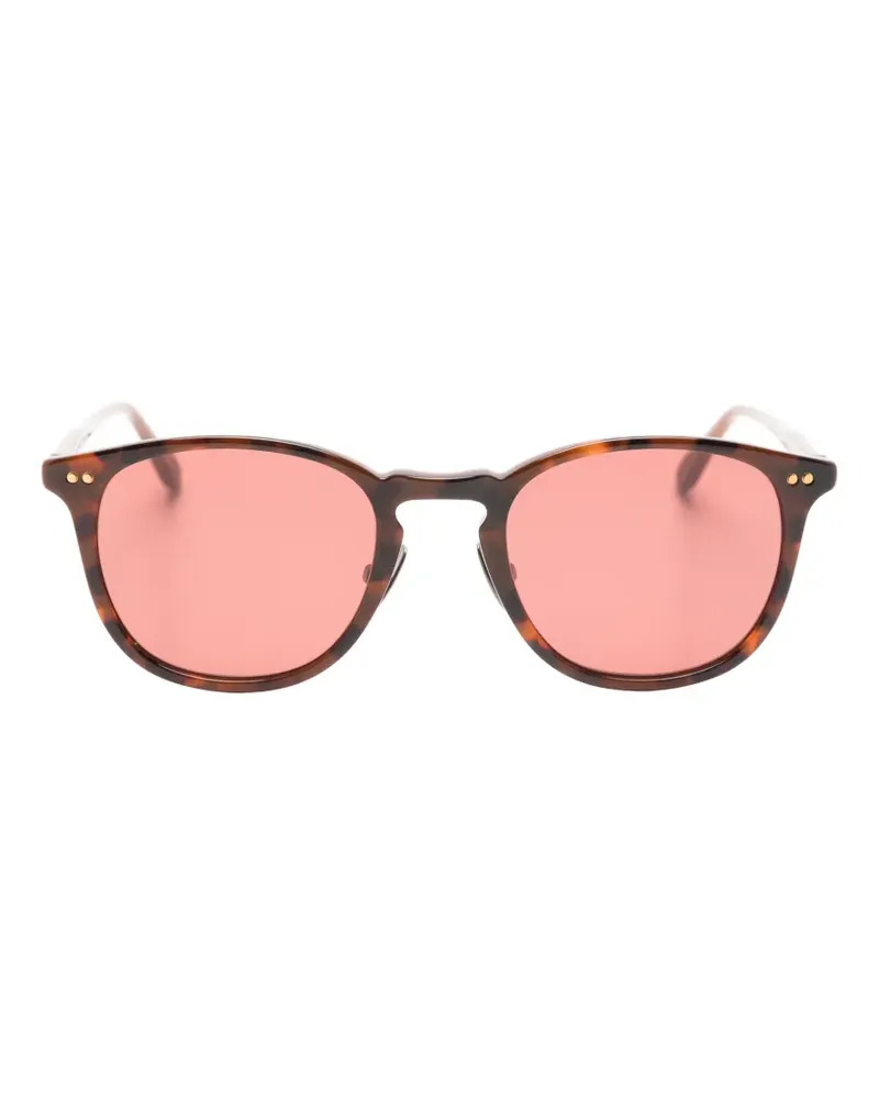 Garrett Leight Kinney J round-frame sunglasses - Braun Braun