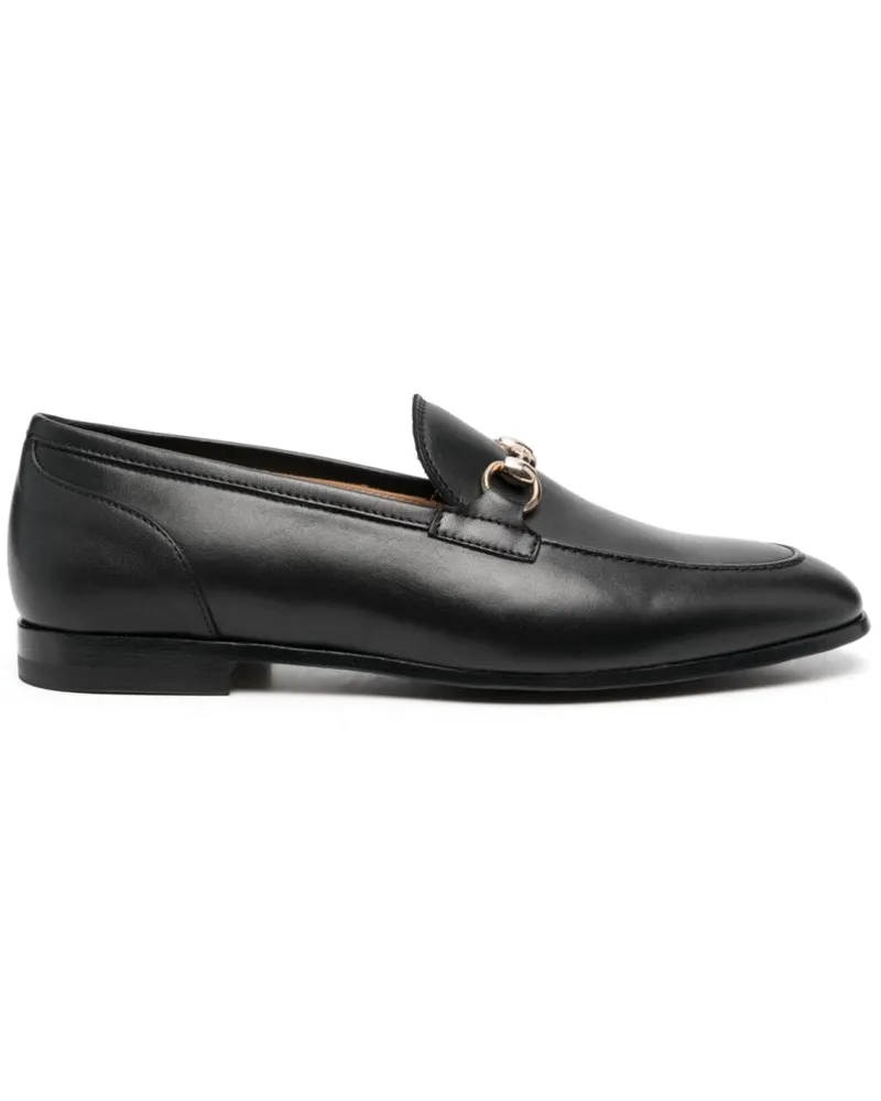 Scarosso Loafer mit Schnalle - Schwarz Schwarz