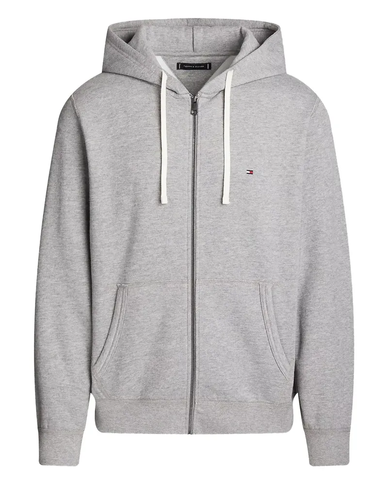 Tommy Hilfiger Solic zip-up hoodie - Grau Grau