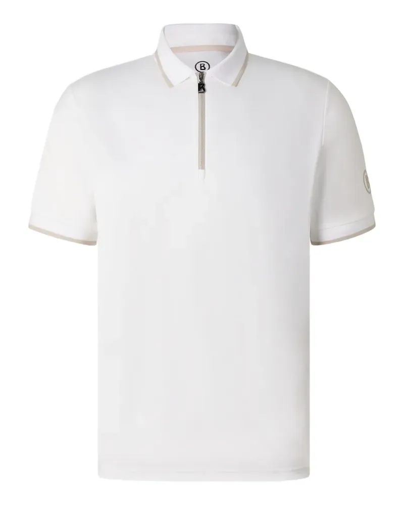 Bogner Cody Poloshirt mit Reißverschluss - Weiß Weiß
