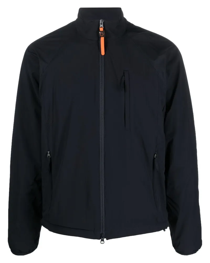 ASPESI Windbreaker mit Stehkragen Blau