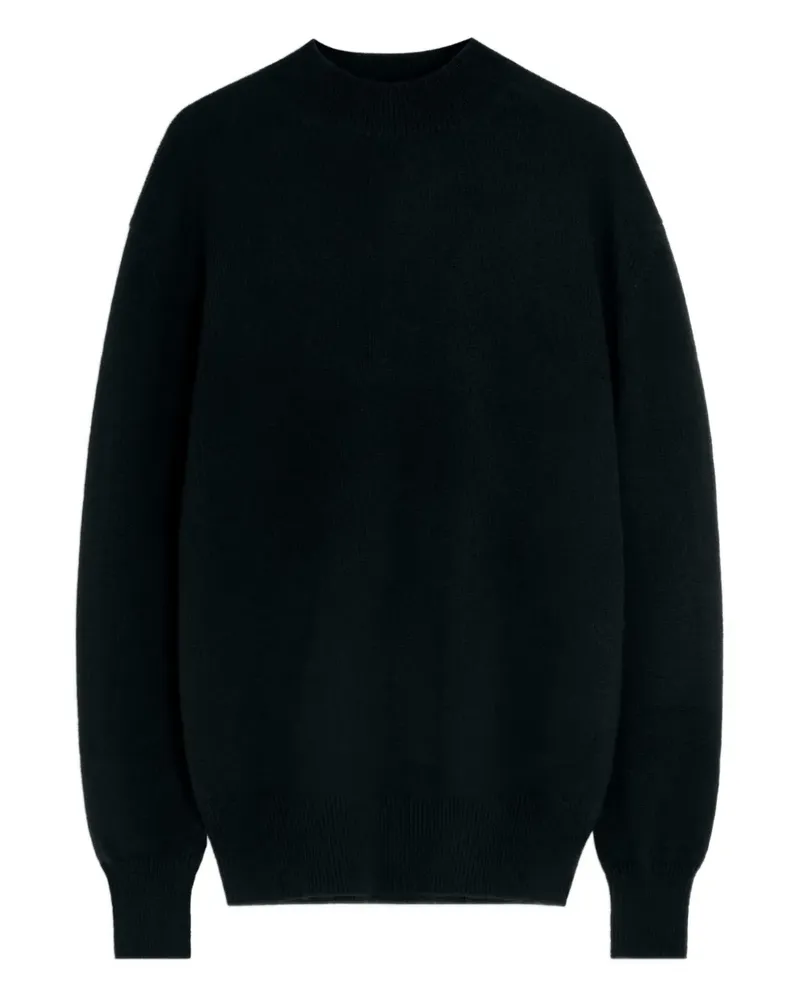 Christophe Lemaire Pullover mit Stehkragen - Schwarz Schwarz