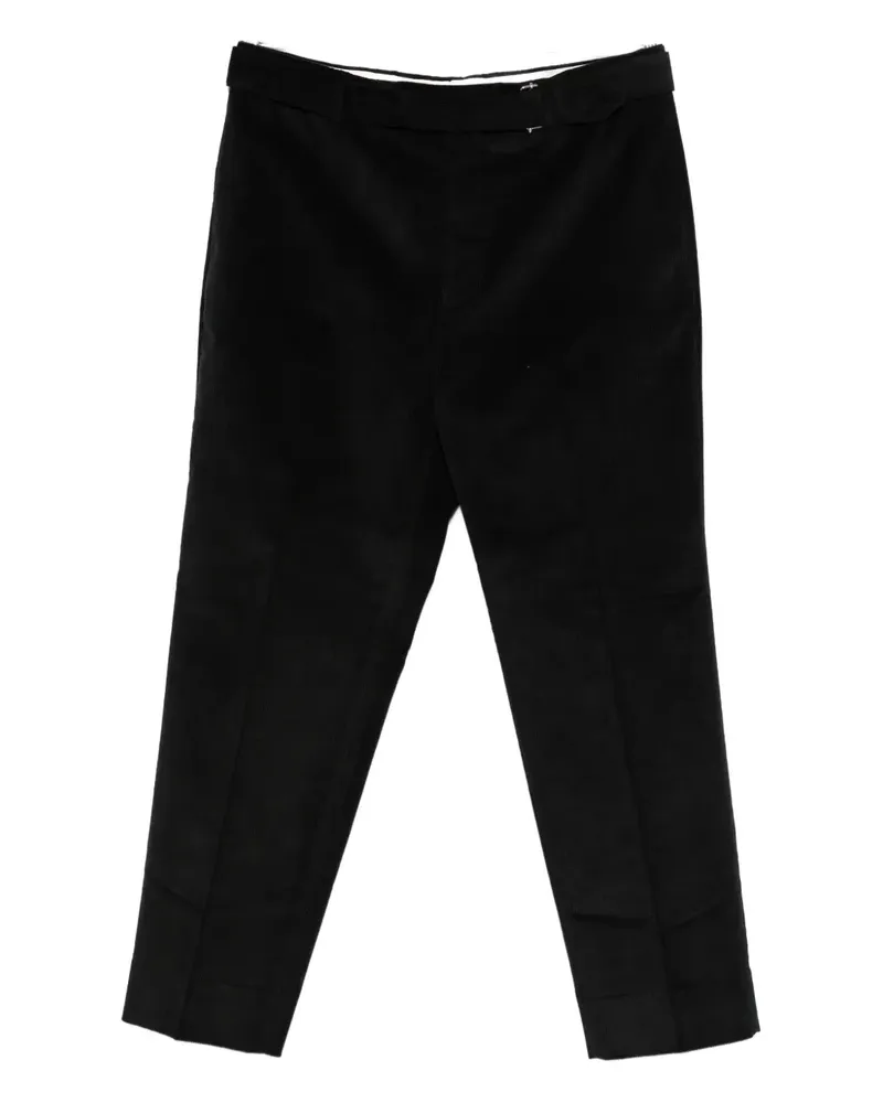Officine Generale Hoche Tapered-Hose aus Cord - Schwarz Schwarz