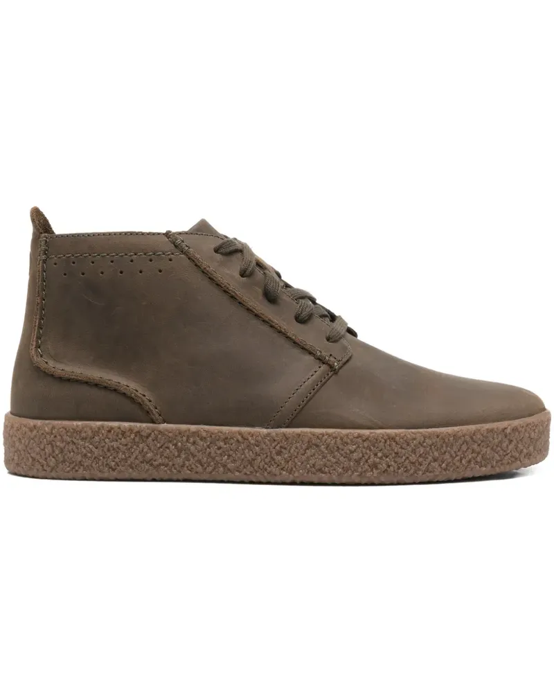 Clarks Streethill Mid Sneakers mit Schnürung - Braun Braun