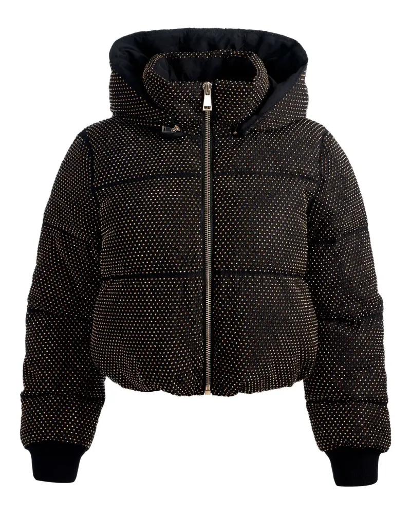 Alice + Olivia Verzierter Robena Steppmantel - Schwarz Schwarz