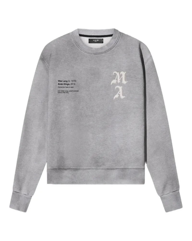 Amiri x Wes Lang Solar Kings sweatshirt - Grau Grau