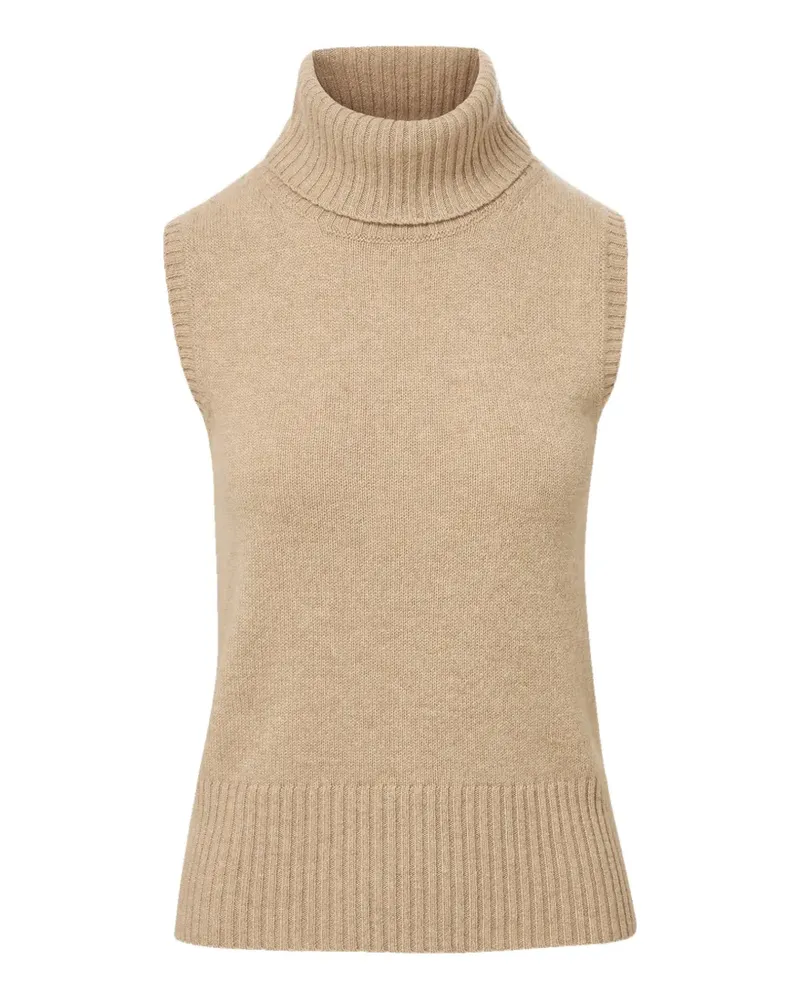 Veronica Beard Mazzy Rollkragenpullover - Nude Nude
