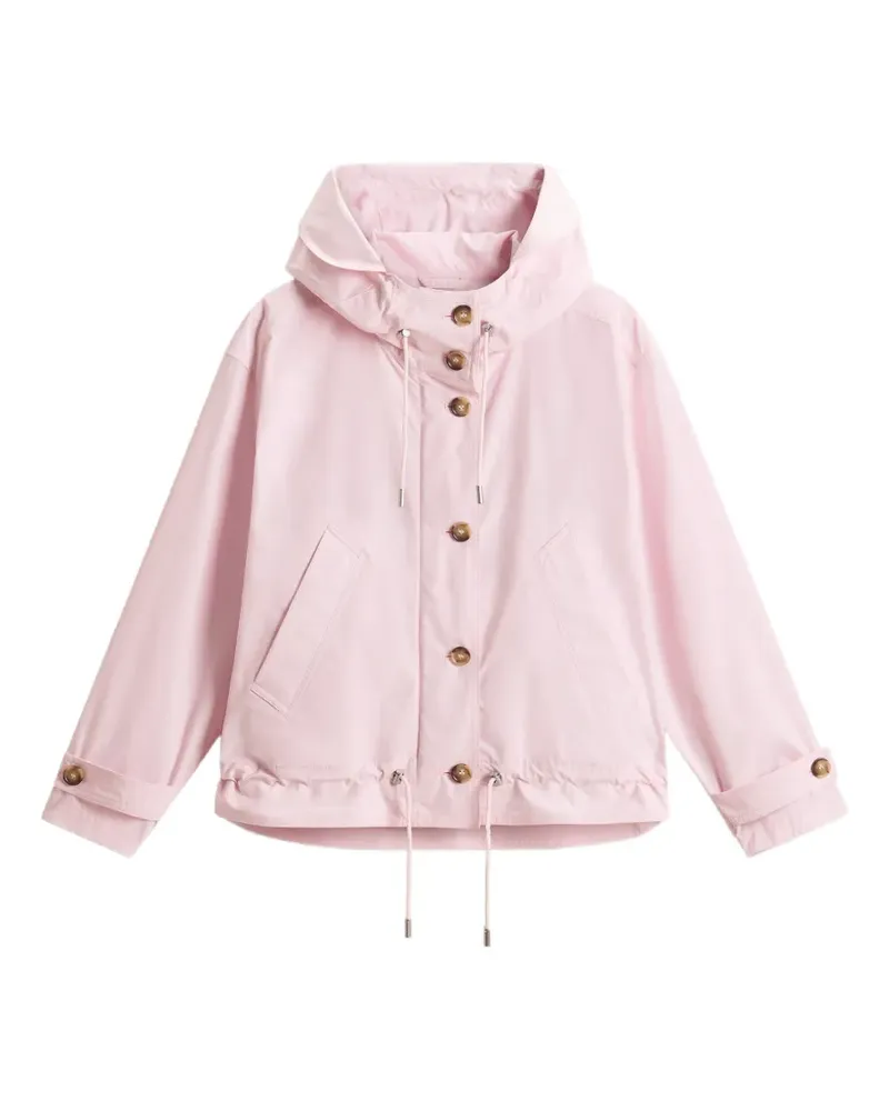 Woolrich Kapuzenjacke mit Knöpfen - Rosa Rosa