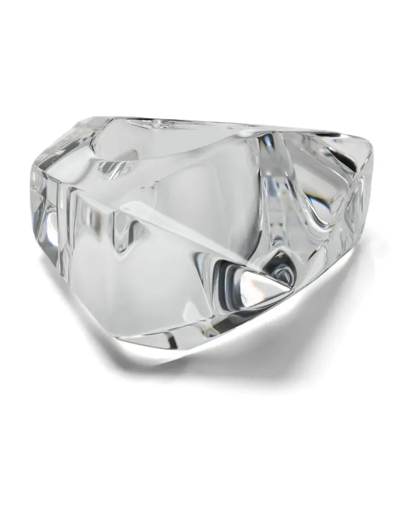 Monies Transparenter Florus Ring - Silber Silber