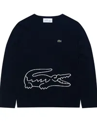 Comme des Garçons Pullover mit Logo-Patch Schwarz