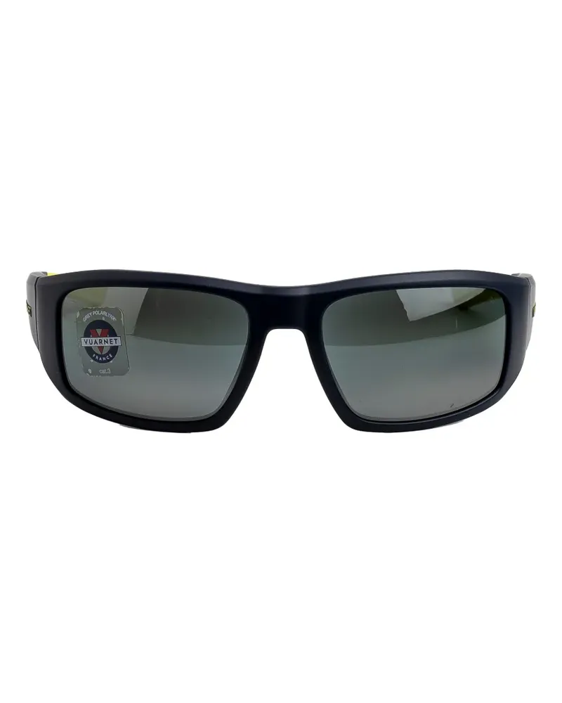 Vuarnet Racing 11 Sonnenbrille mit eckigem Gestell - Schwarz Schwarz