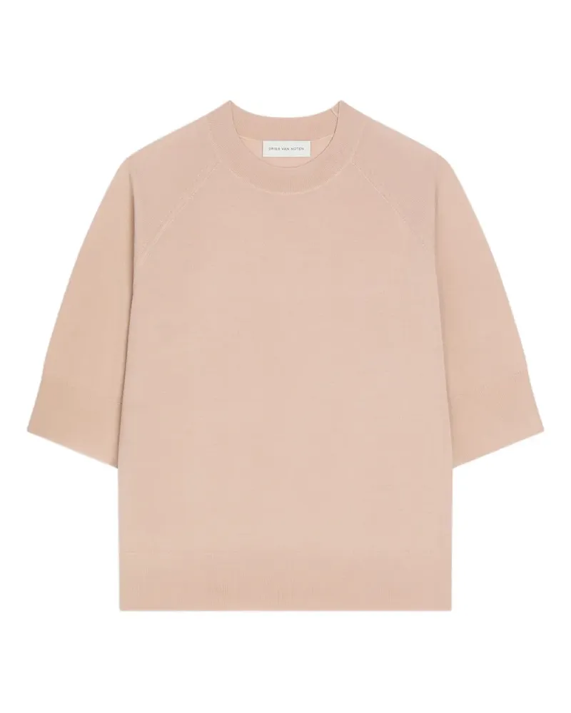 Dries van Noten Pullover mit Raglanärmeln - Nude Nude