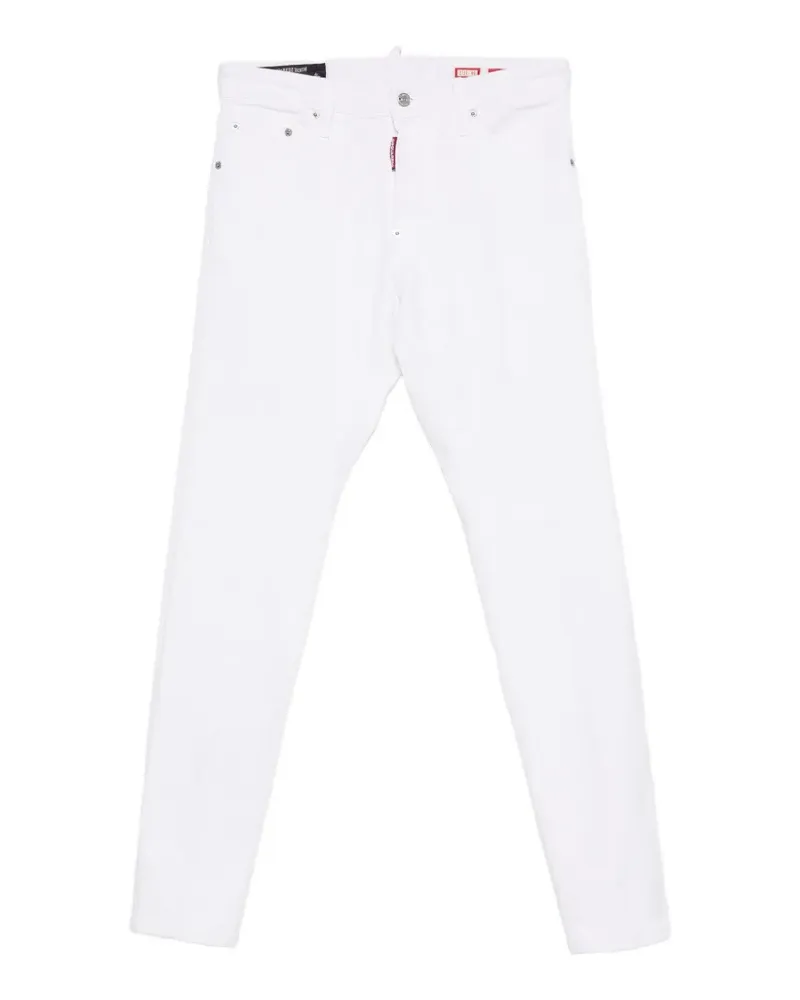 Dsquared2 Teddy jeans - Weiß Weiß