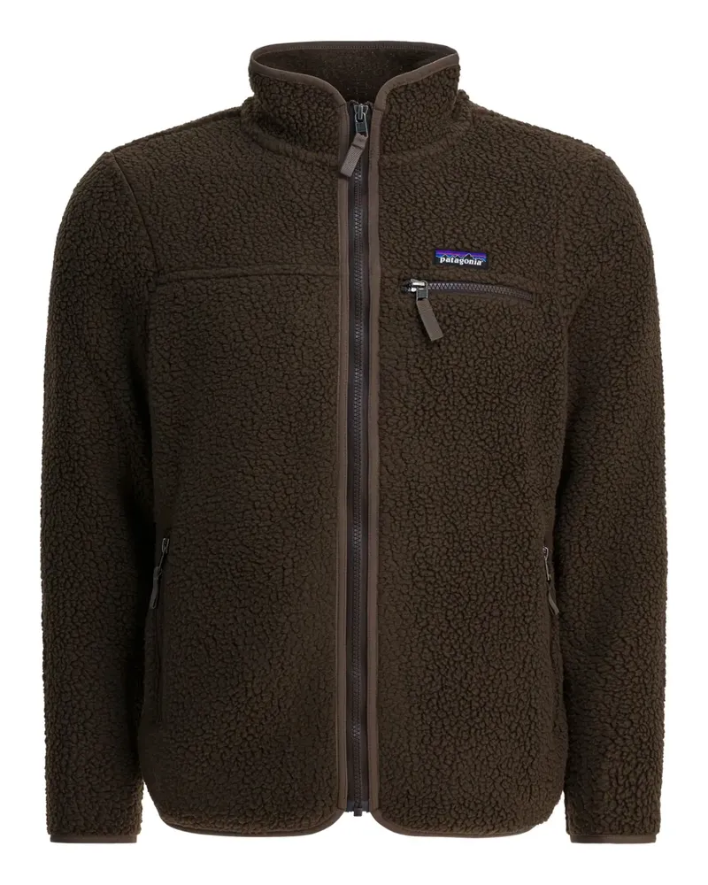 Patagonia Fleecejacke mit Reißverschluss - Braun Braun