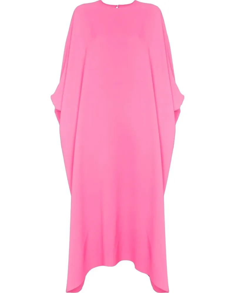 Valentino Garavani Kleid im Cape-Stil - Rosa Rosa