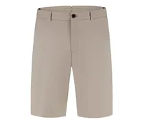 Schmale Chino-Shorts - Nude