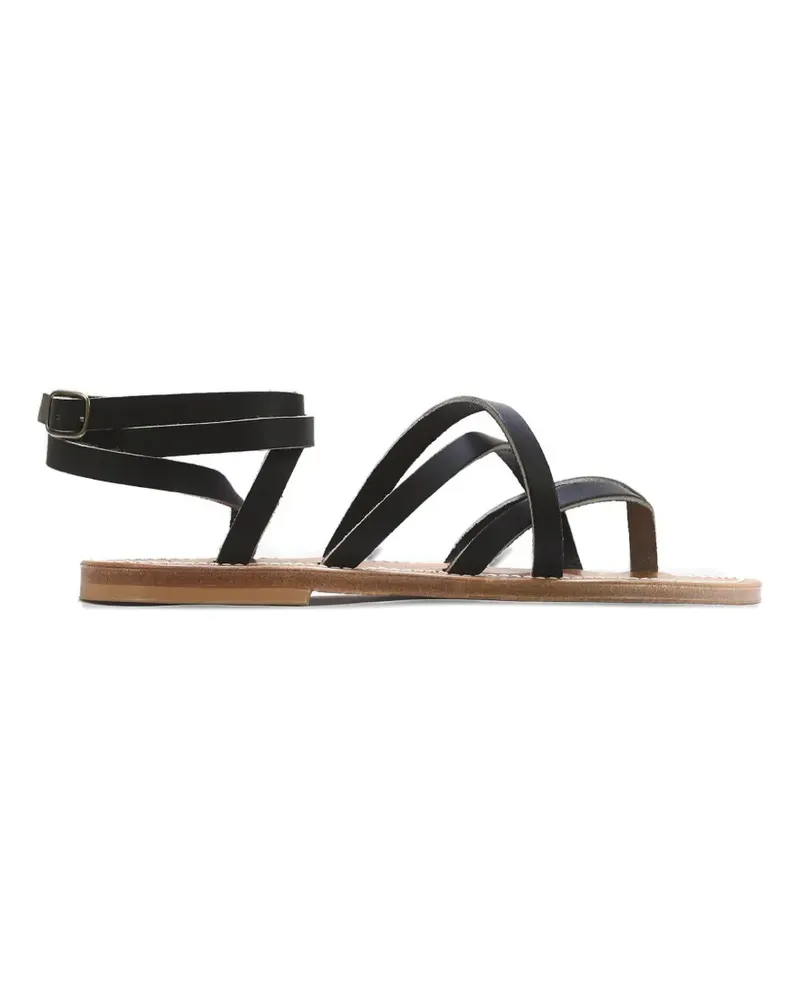 K.Jacques  Zenobie multi-strap sandals - Schwarz Schwarz