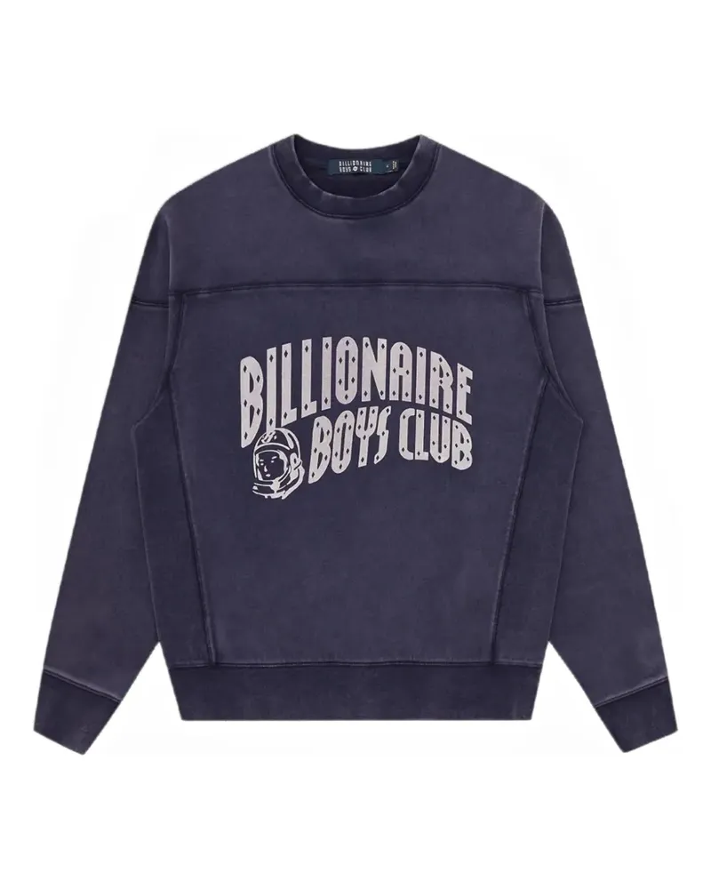 Billionaire Boys Club logo-print washed sweatshirt - Blau Blau