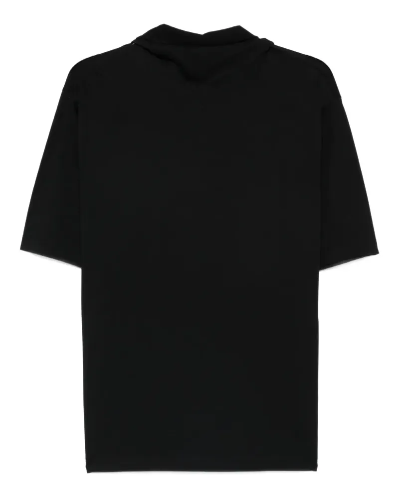 Christophe Lemaire short-sleeve top - Schwarz Schwarz