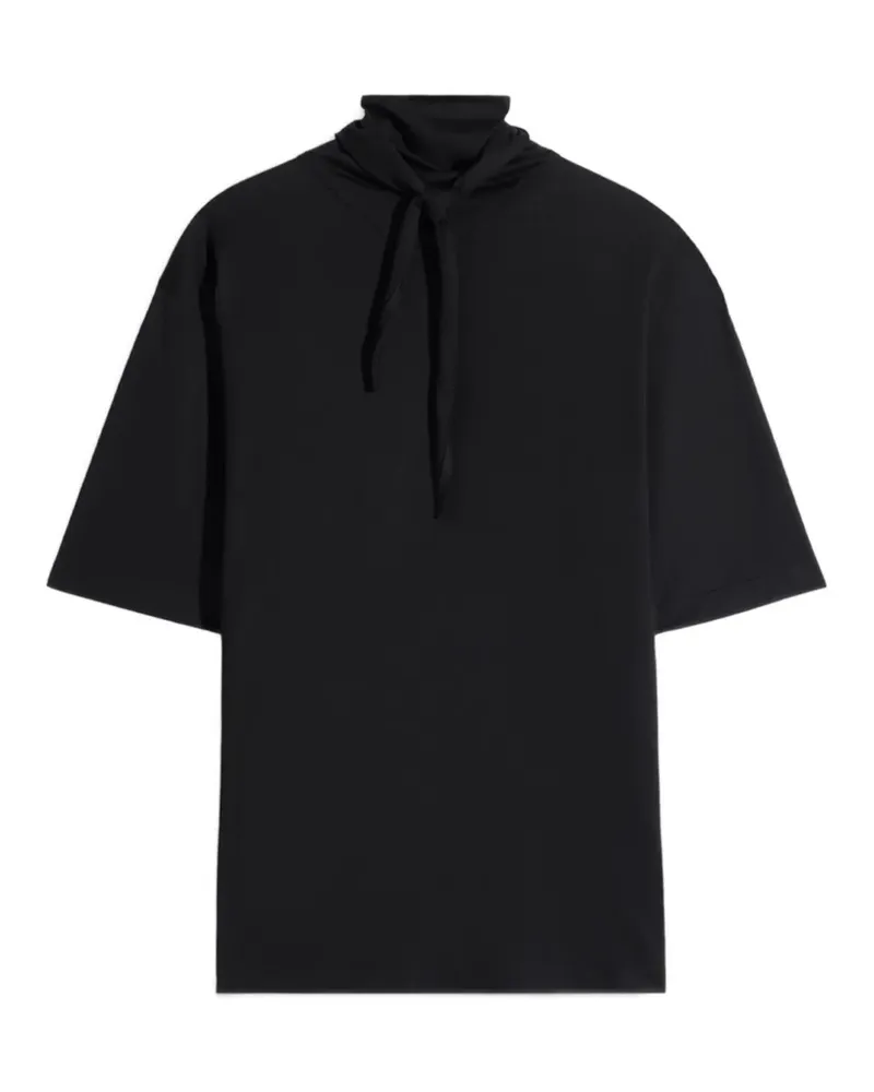 Christophe Lemaire Kurzärmeliges Oberteil - Schwarz Schwarz
