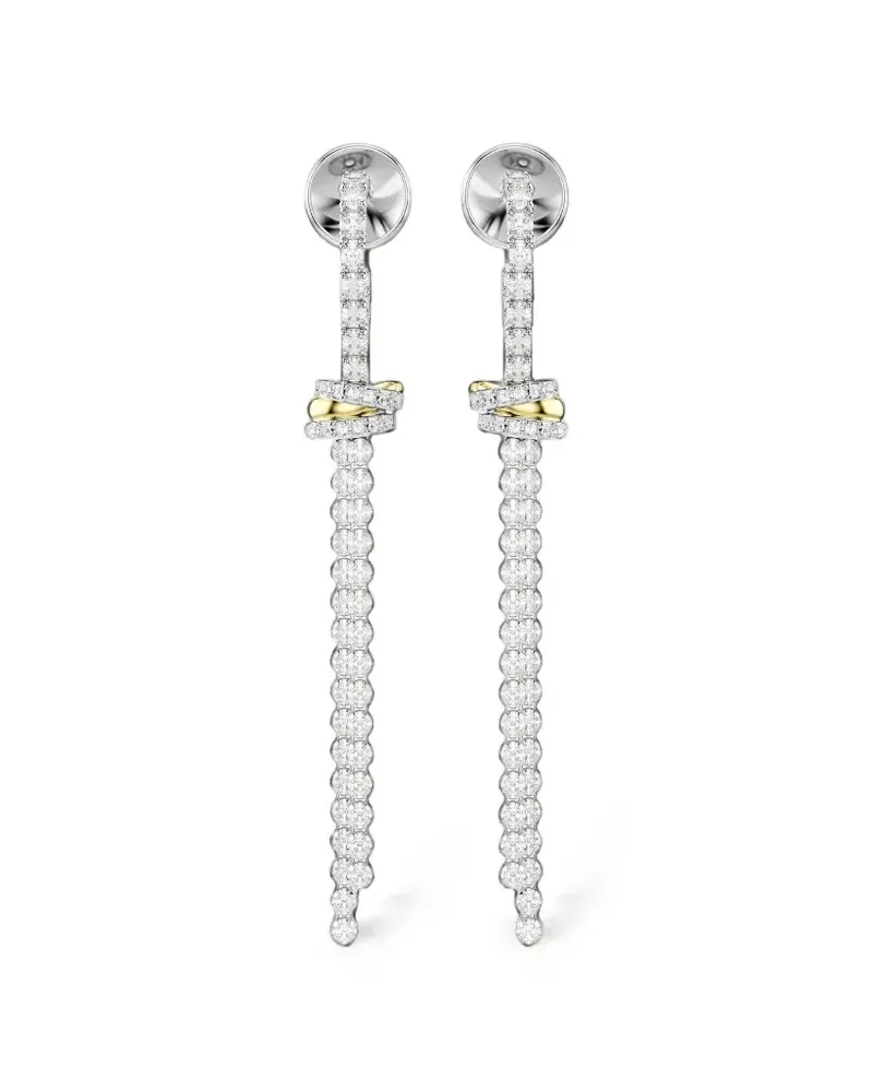 Swarovski Hyperbola Armspange mit Kristallen - Silber Silber