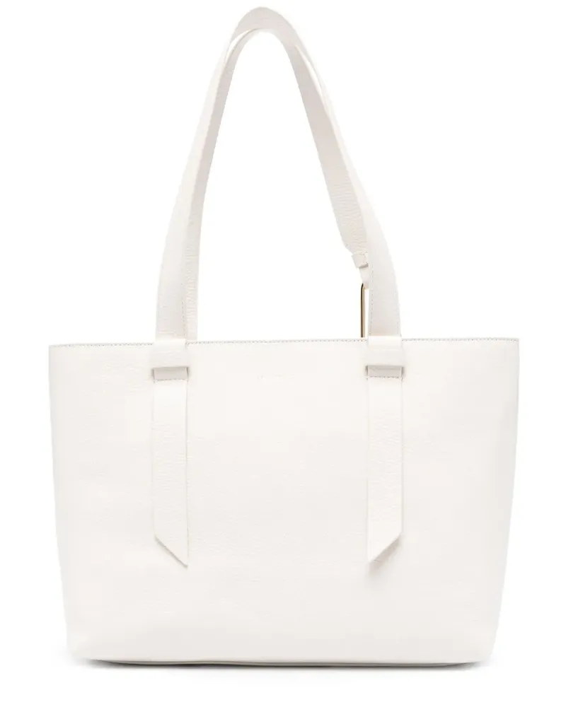 Coccinelle Mittelgroße Malory Tote Bag - Weiß Weiß