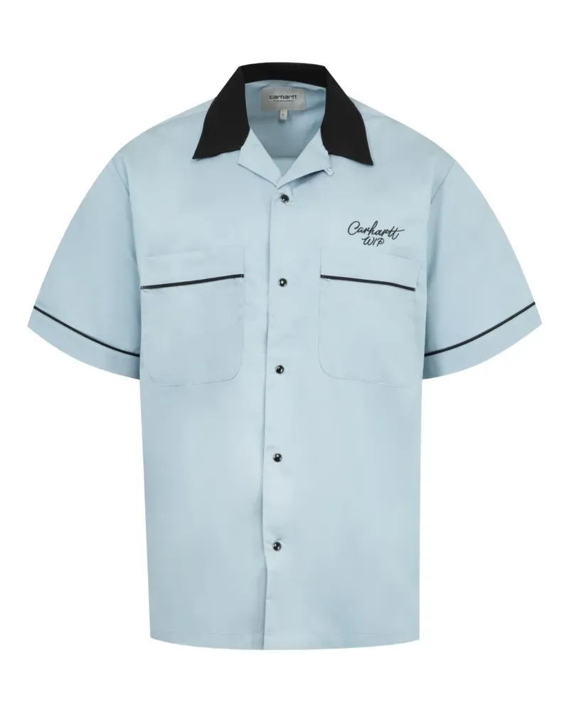 Carhartt WIP Kurzärmeliges Hemd - Blau Blau