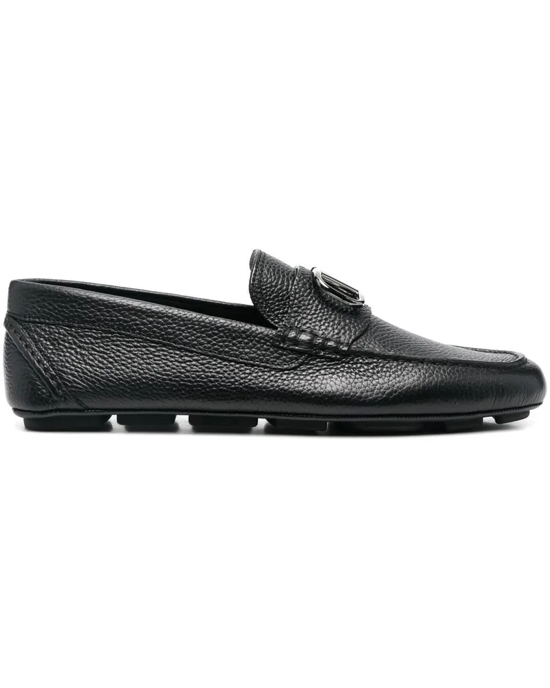 Valentino Garavani VLogo Signature Loafer - Schwarz Schwarz