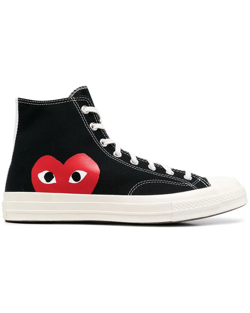 Comme des Garçons x Converse High-Top-Sneakers - Schwarz Schwarz