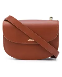 A.P.C. Mini 'Geneve' Satteltasche Braun