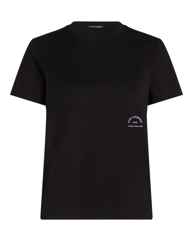 Karl Lagerfeld Rue St-Guillaume Sweatshirt - Schwarz Schwarz