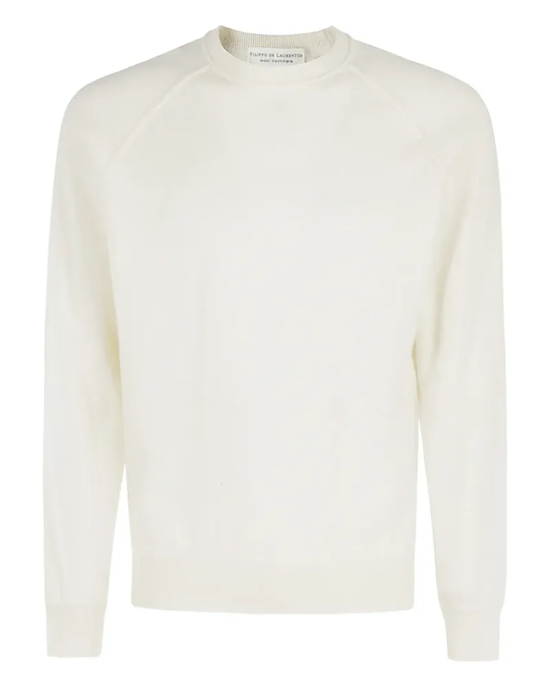 Filippo de Laurentiis Pullover mit Raglanärmeln - Weiß Weiß