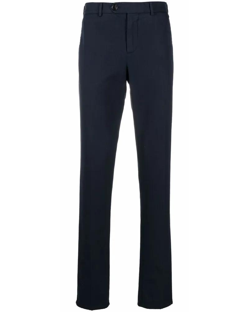 Brunello Cucinelli Schmale Chino - Blau Blau