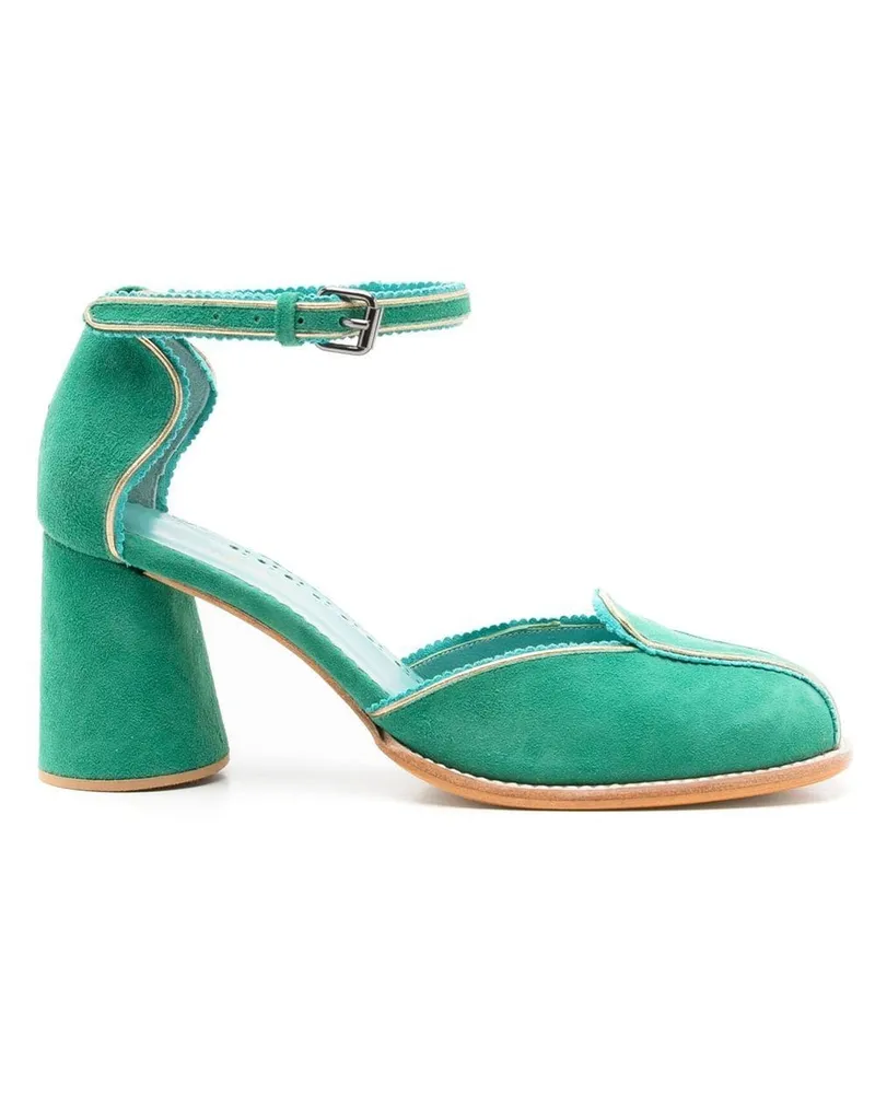 Sarah Chofakian Noell Pumps 65mm - Grün Grün