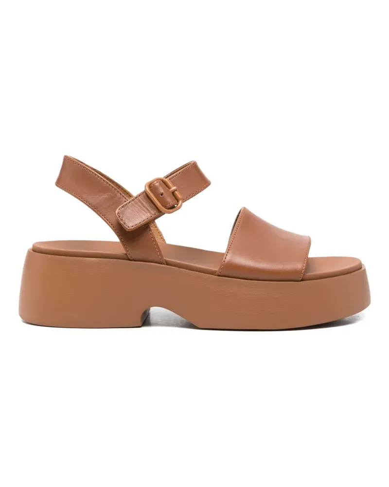 Camper Tasha buckle-fastening platform sandals - Braun Braun