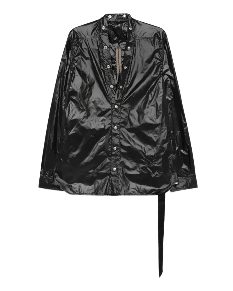 DRKSHDW by Rick Owens Larry buttoned shirt - Schwarz Schwarz