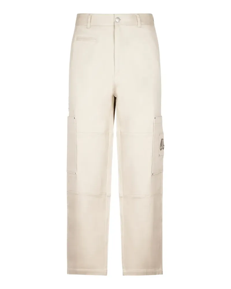 Moose Knuckles belt-loops trousers - Nude Nude