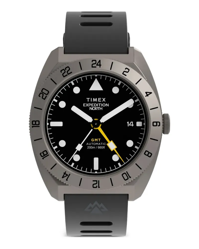 Timex Expedition Pioneer Automatic GMT Armbanduhr 41mm - Schwarz Schwarz