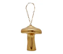 Fungo mushroom-shaped clutch bag - Gold