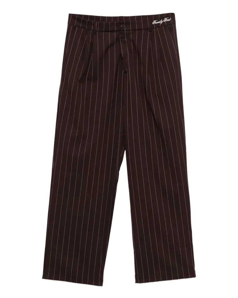 Family First Hose mit Nadelstreifen - Braun Braun
