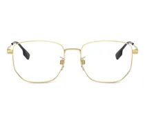 Brille mit eckigem Gestell - Gold